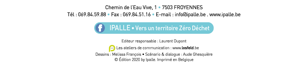 Chemin de l Eau Vive, 1   7503 FROYENNES Tél : 069 84 59 88   Fax : 069 84 51 16   E-mail : info ipalle be   www ipal   