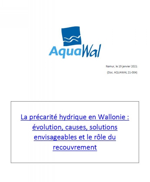 Cover avis précarité hydrique