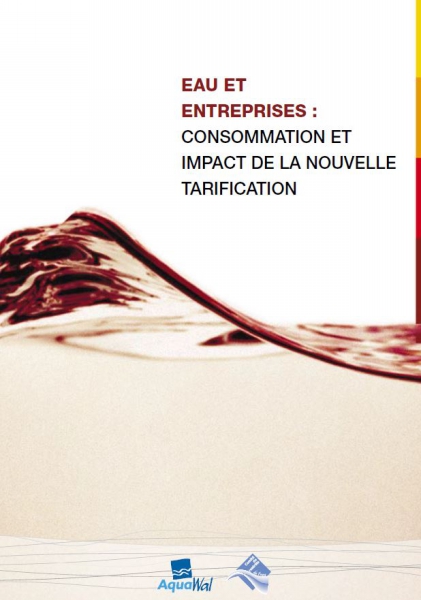 Cover étude eau entreprises